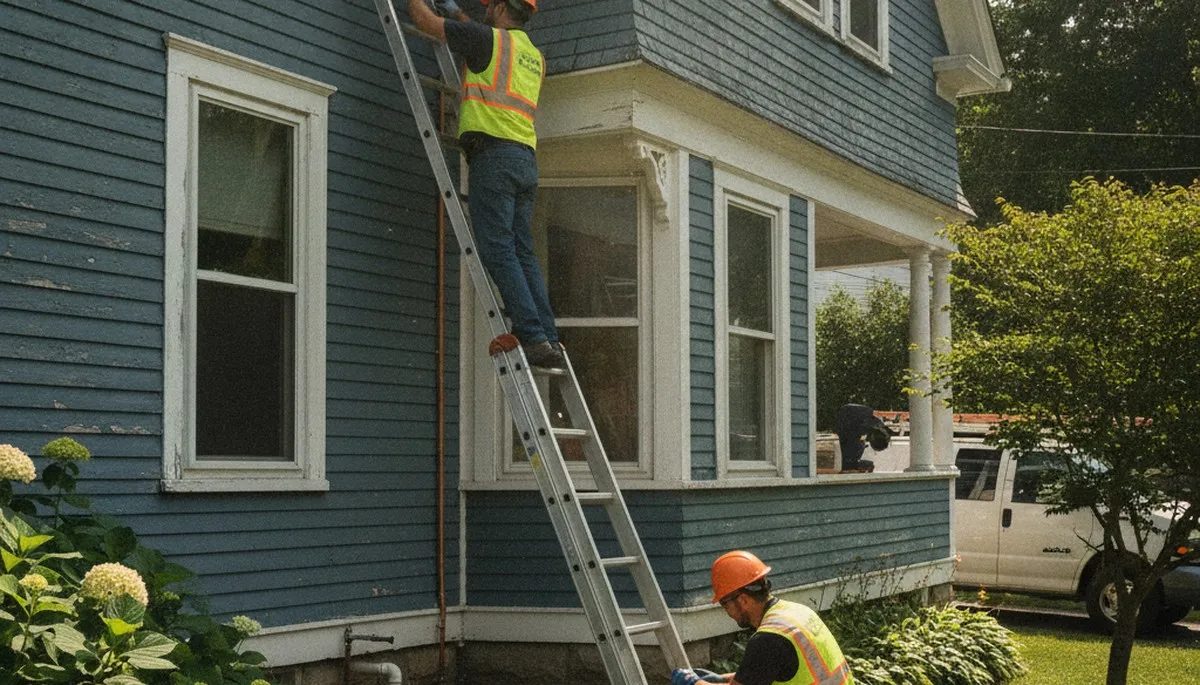 Providence, RI plumber repairing a sink leak for residential plumbing service