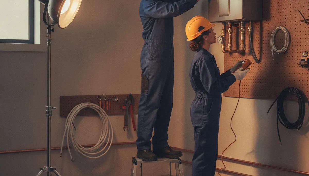 Tankless water heater installation in Providence, RI for reliable endless hot water